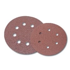 Paper Abrasive Disc With Holes 125Mm - Gr.40, 5/Set