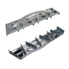 Plaster scraper with aluminium support 450Mm