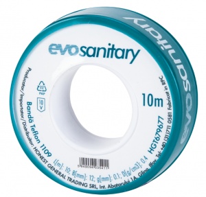 Ptfe band 1109 / L[M]: 15; B[Mm]: 19; G[Mm]: 0.2; D[G/Cm3]: 0.3