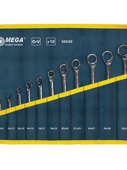 SET CHEI INELARE COTITE CR-VA 6-32MM - 12 PIESE