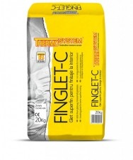 Stucco superfine di finitura per interni Finglet-C 20Kg (5 Lei in ogni sacchetto)