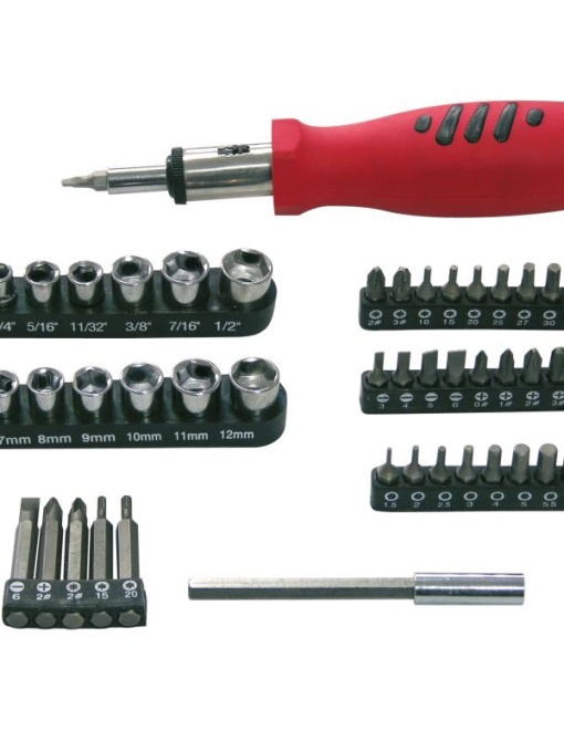 SURUBELNITA CLICHET CU VARFURI SI TUBULARE - 52 PIESE