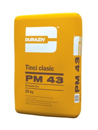 TINCI GRI CLASIC, DURAZIV PM 43, 25KG / PALET 48 SACI