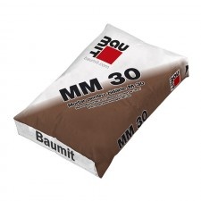 Баумит Разтвор за зидария Mm 30 30Kg / Палет 48 торби - Img 1