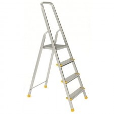 Aluminium Ladder 3 + 1A (914) - 1.48 M (Alv)