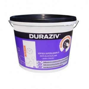 Bianco 2,5L Vernice Superlavabile Durevole con Interno Kauciuc