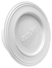 Burlan Rosette With Cap / 118Mm - White