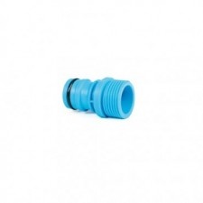 Connector with External Thread and 1" Stut