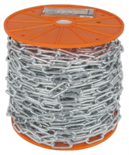 Galvanised Commercial Chain Zinc Plated Za Medium / 3.2Mm - 100M