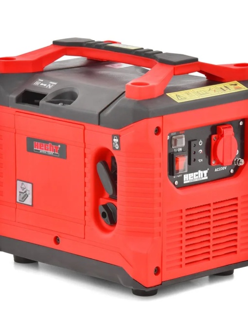 GENERATOR MONOFAZAT CU INVERTOR, 4.5 LITRI, HECHT IG 1100