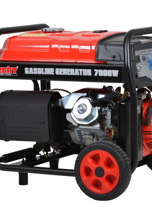 GENERATOR TRIFAZAT, 420 CM3, REZERVOR 25 LITRI, 7000W, HECHT GG 8000