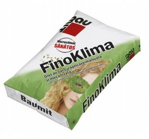 Glet De Var Baumit Fino Klima 20Kg / Palet 54 Saci - Img 1