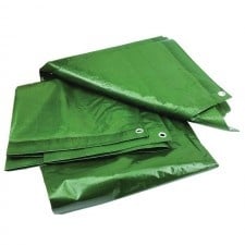 Ring Tarpaulin 120 G/Mp, 3 X 4 M, Green - Img 1