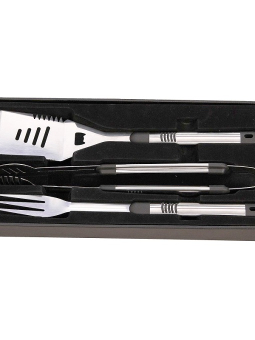 SET 3 USTENSILE DIN INOX PENTRU GRATAR , ACTIVA 15500
