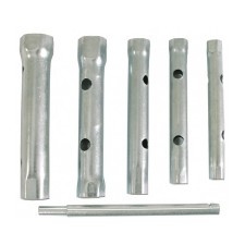 Set of Double Tubular Keys with Operating Rod 8-17Mm - 6P.