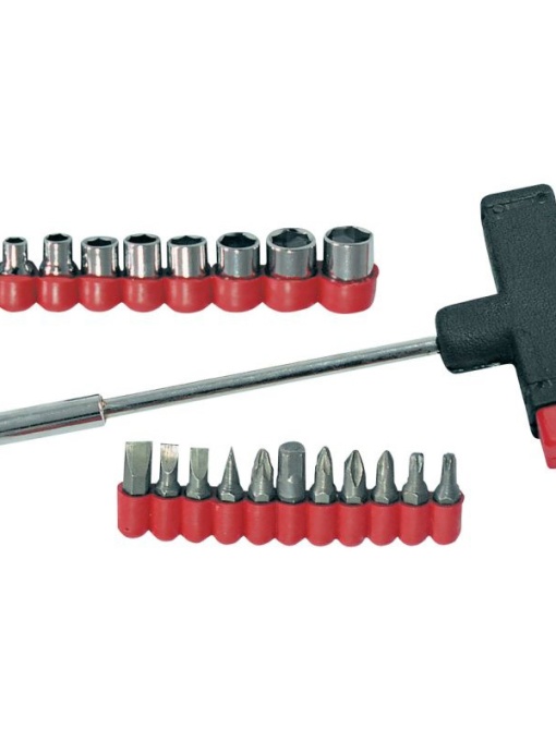 VARFURI SI TUBULARE CU MANER TIP T - 21 PIESE