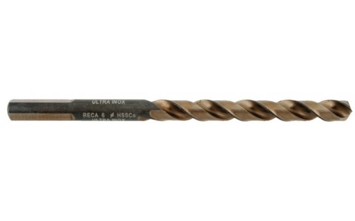 Burghiu Ultra-Inox, prindere Tricon, HSS Co5, DIN338 - M4