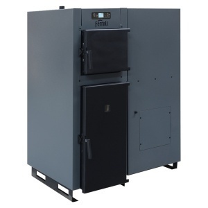 CAZAN DIN OTEL PE PELETI/LEMN, BIOPELLET COMBI 65, 0SRC04XA, 65KW