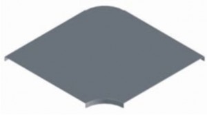 Cover For 90° Angled 90° Flat Angled Metal Trough 300X15X1Mm Viking Strong