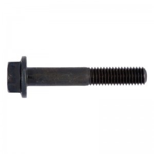 DIN 6921 - 10.9 - flange screw, fine thread, partially threaded - 14x1.5, 80