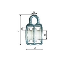 Double Ring Scripete 5X15Mm/36Mm / 12Mm / 70Mm