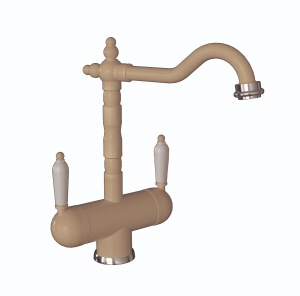 Florentina Aria Beige/Sampani Kitchen Kitchen Set With Ceramic Handles
