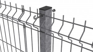 Galvanised Fence Posts 40X40X2 - 2M