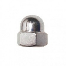 Galvanised Hexagonal Nuts with Cap M12, 100/Set
