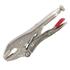 Locking Pliers with Straight Hammer 180Mm