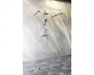 Paravan Dus Sanotechnik Sanoflex Bw110 - Negru