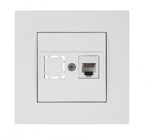 Phone socket 1 X Rj12 Rita Mutlusan Alba