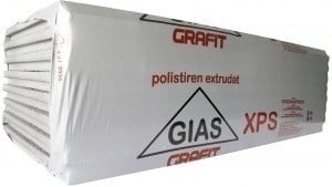 POLISTIREN EXTRUDAT BRIOTHERM / GIAS 140MM (L:1250MM X L:580MM)