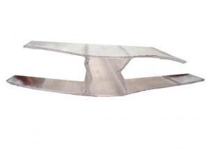 Polycarbonate Profile Type H 10Mm Transparent / 6M