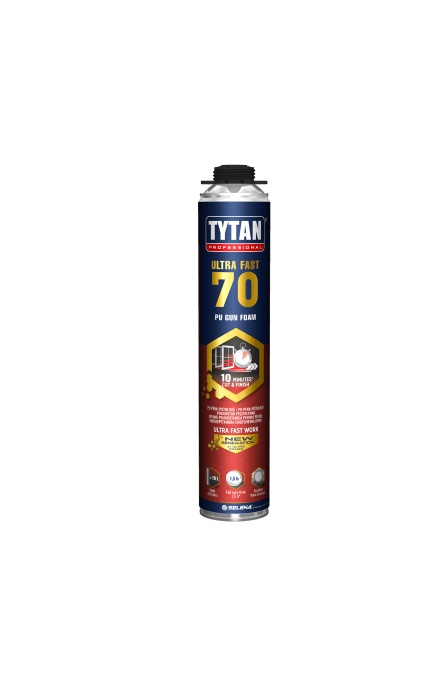 Schiuma poliuretanica Ultra Fast 70 per pistola 870Ml