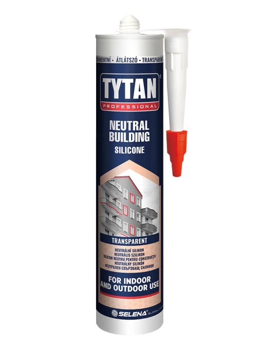 SILICON NEUTRU TRANSPARENT PENTRU CONSTRUCTII TYTAN / 280 ML