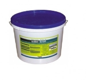 ГРУНДИРАНЕ НА ДЕКОРАТИВНИ МАЗИЛКИ WEBER G700 / 5KG