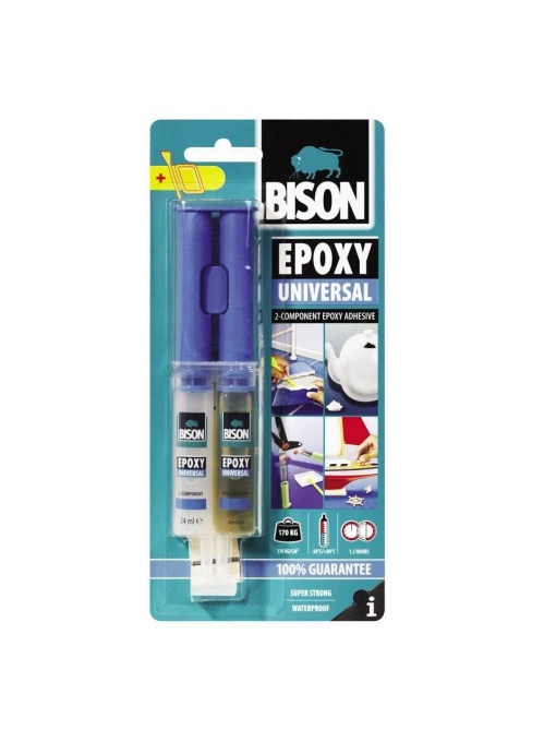 BISON Epoxy Adeziv bicomponent universal, 2x12ml