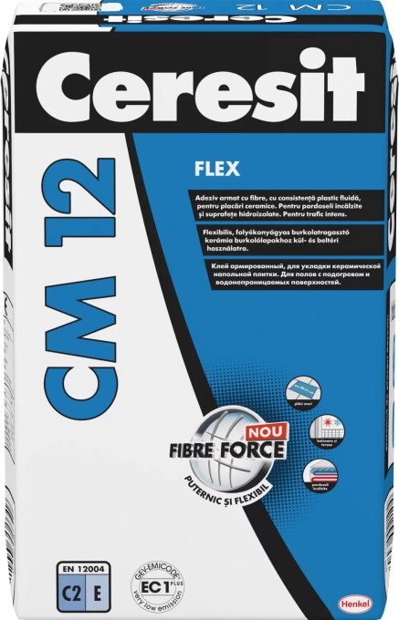 Ceresit Cm 12 Adesivo semiflessibile per piastrelle di ceramica 25Kg