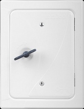 Corno Usa dipinto / 180X120Mm - Bianco