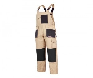 Cotton Work Trousers with Bib - L/52