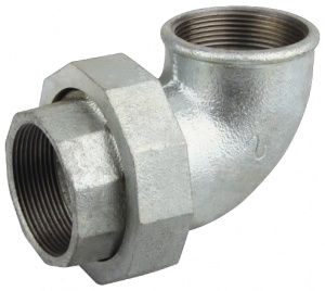 Galvanised Dutch Galvanised Elbow Int-Int 95 / 1/2"