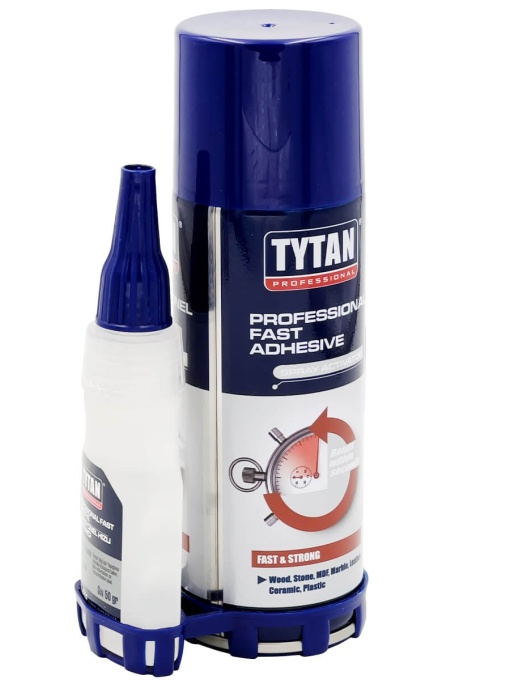 KIT ADEZIV BICOMPONENT PENTRU MDF TYTAN 400 ML + 100 GR