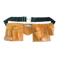 Leather Belt With 10 Pockets