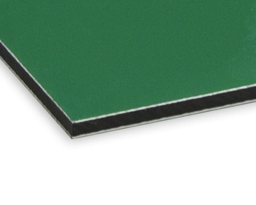 PIASTRA BOND/DIBOND/ALUCOBOND VERDE RAL 6024 3MM (0,2MM) 1500X3050MM / 4,575M