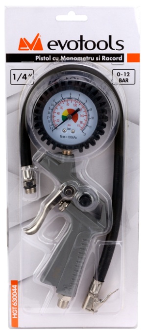 Pistol With Pressure Gauge And Fitting - Img 1