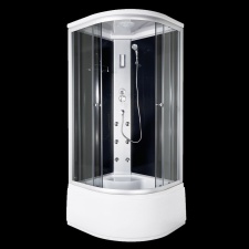 Sanotechnik Bh950 Complete Whirlpool Shower Enclosure with High Shower Head