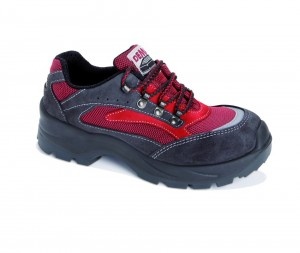 Shoe S1 In Turned Leather and Fabric - 40
