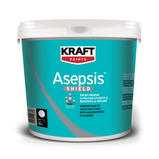 VERNICE LAVABILE BIANCA KRAFT ASEPSIS ASEPSIS ANTI-FUG / 3L