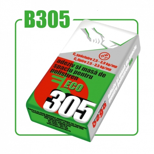 Adhesive and Spacing Compound For Polystyrene Bega 305 Eco / 23Kg