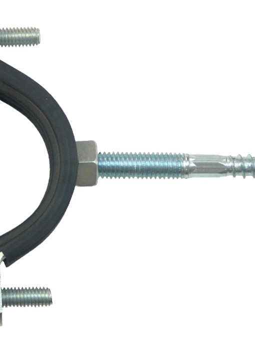 COLIER DIN METAL CU PREZON SI GARNITURA CAUCIUC 26-30MM - 3/4" (PACHET 10 BUCATI)